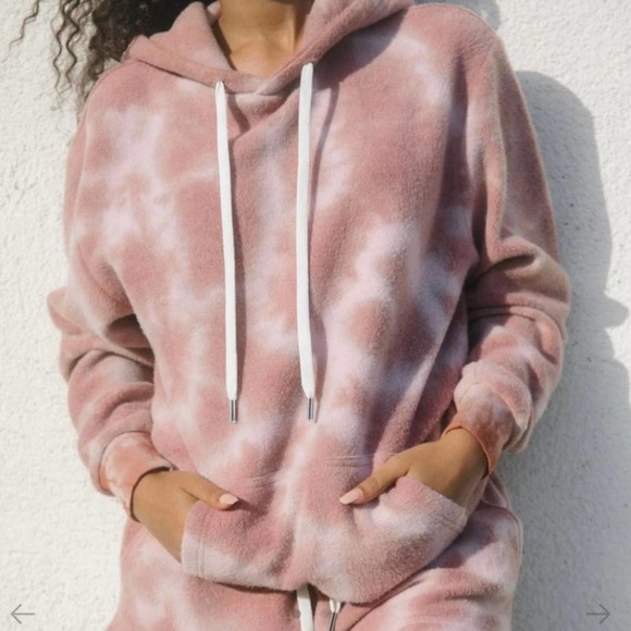 FEAT Jackets & Blazers - FEAT BlanketBlend Hoodie Rose Water Small